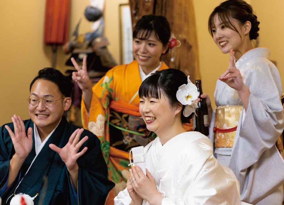 披露宴スナップ