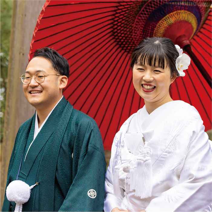 神社婚スナップ